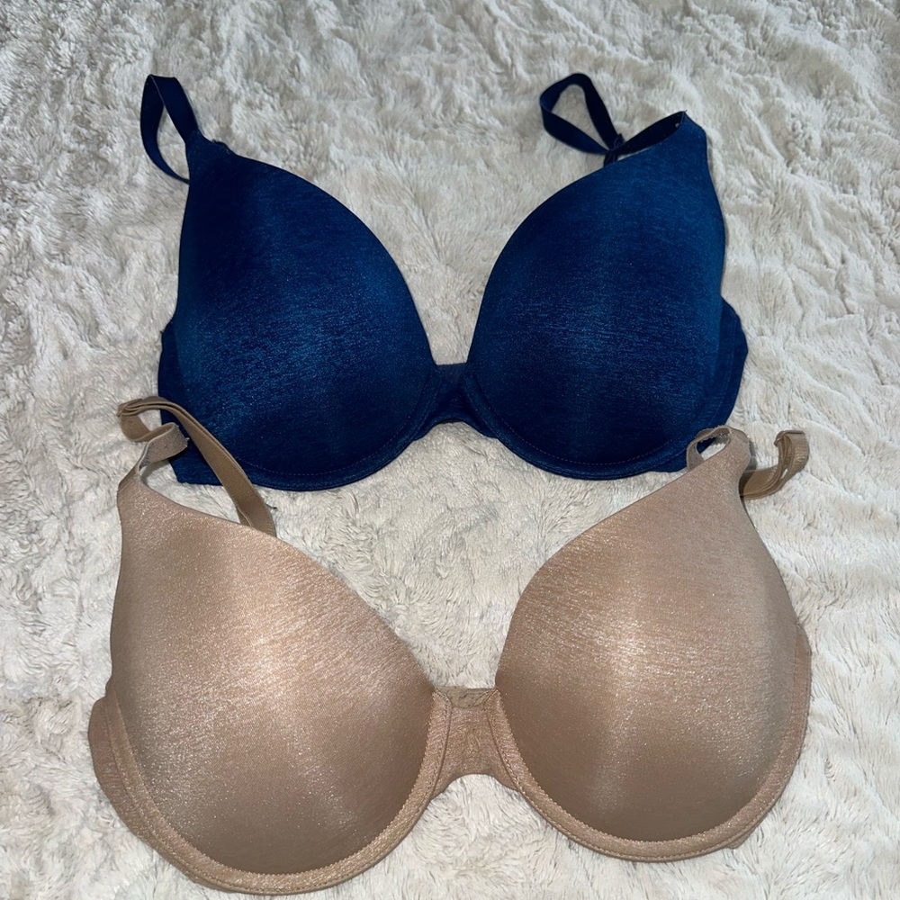 Victoria’s Secret Uplift Semi Demi Bras 32DD